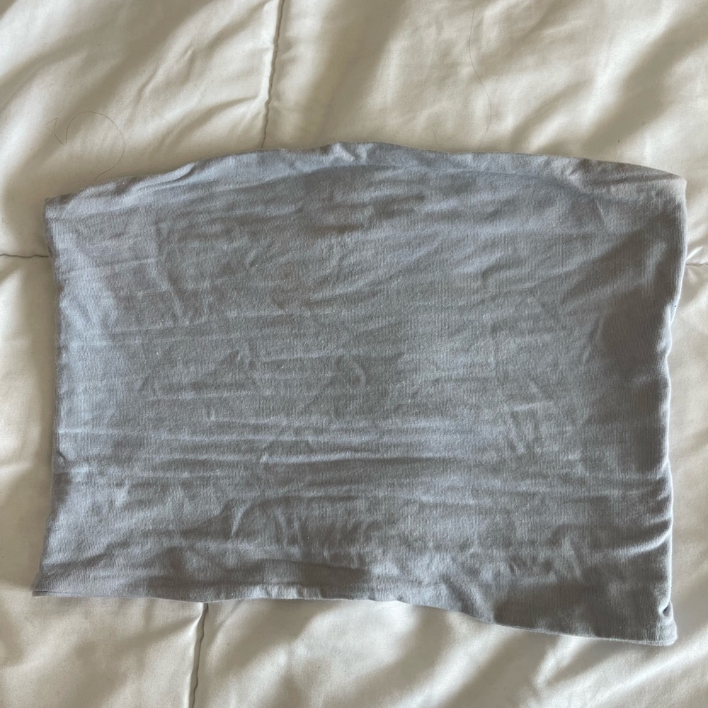 Brandy Melville baby blue tube top